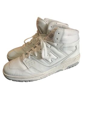 New Balance 650s White Men’s High-Top Athletic Sneakers